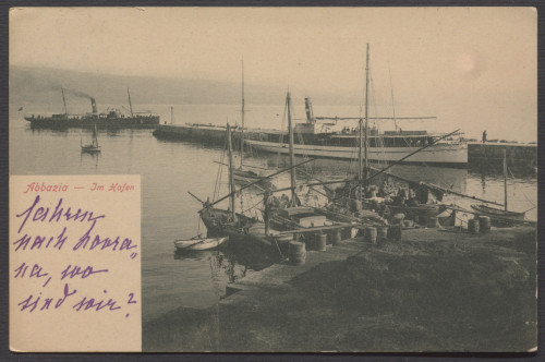 Abbazia   : Im Hafen
