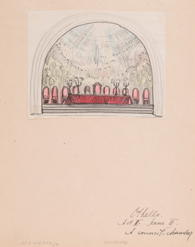 Othello [scenografija] / [Ljubo Babić].