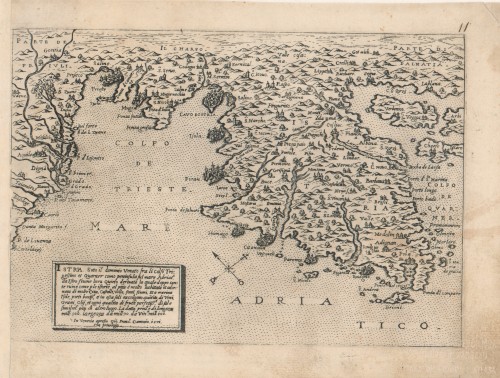 Istria sotto il dominio Veneto... / Gio[vann]i Franc[esc]o Camocio.