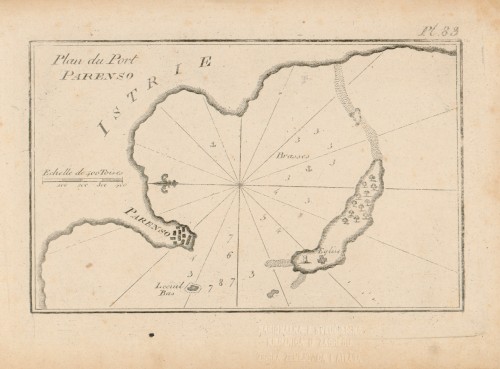Plan du port Parenso / [Joseph Roux].