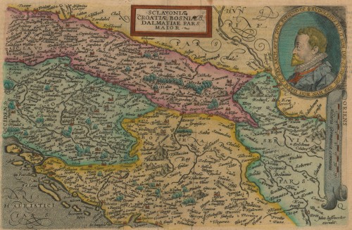 Sclavonia Croatia, Bosnia & Dalmatiae pars maior / [Matthias Quad].