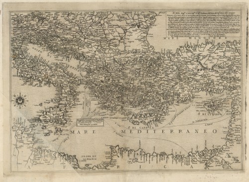 [Mare Mediterraneo] / Paolo Forlani Veronese.