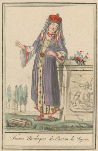 Femme Morlaque de canton de Segna   / Labrousse scul. ; J. Grasset St. Sauveur inc.
