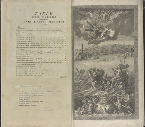 Atlas maritime / [Joseph Roux ; Jacques Nicolas Bellin] ; gravé Antoine Fiori