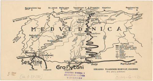 Medvednica / izradio Vladimir Horvat