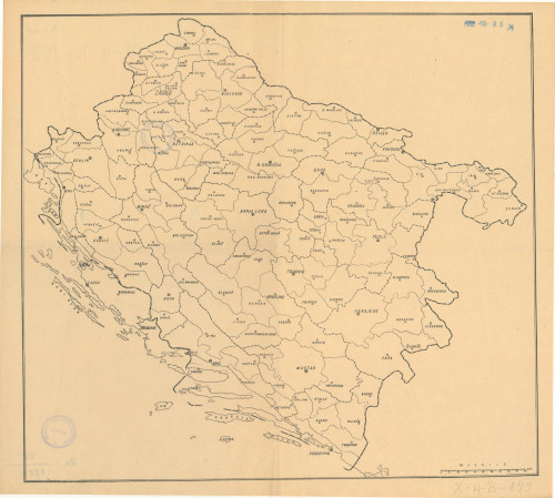 [Karta upravne podjele Nezavisne Države Hrvatske].